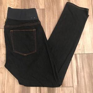 Size 29 Gap Maternity Jeans Dark Wash Skinny